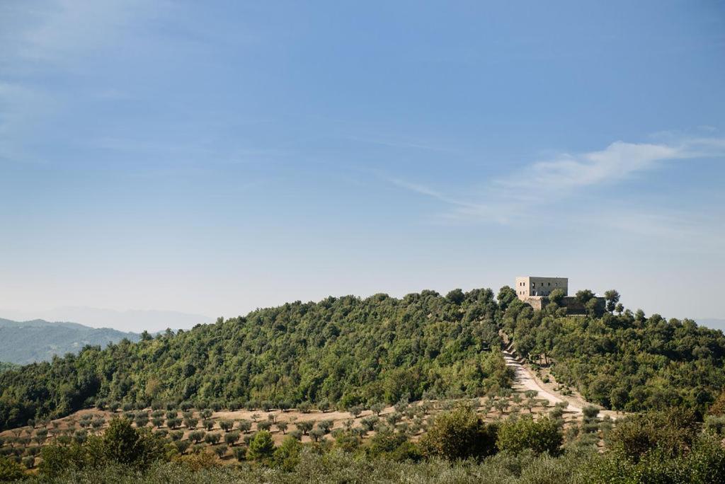 Tenuta Di Forte Sorgnano Gualdo Cattaneo ภายนอก รูปภาพ